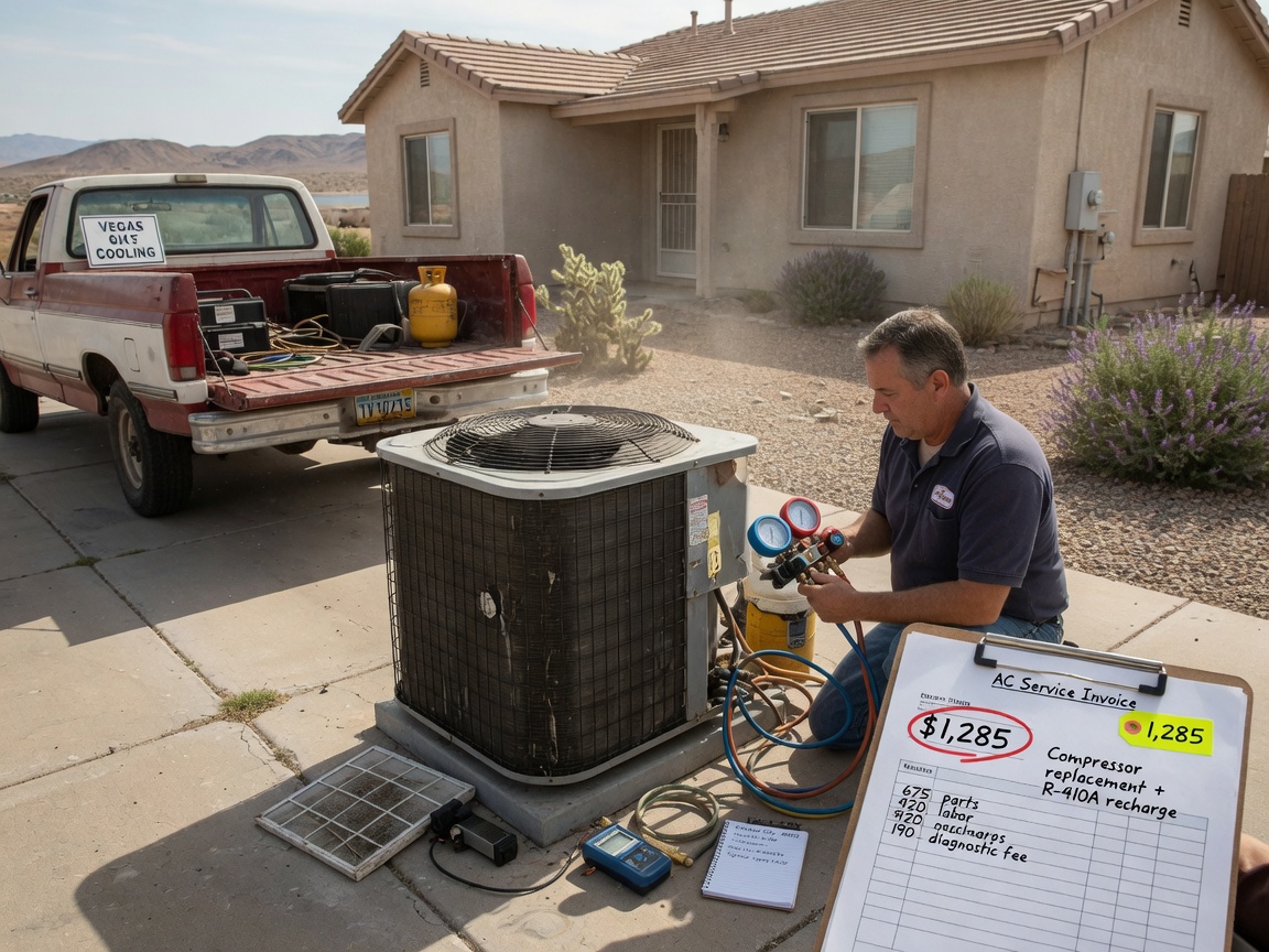 Typical AC Repair Costs for Boulder City Homes